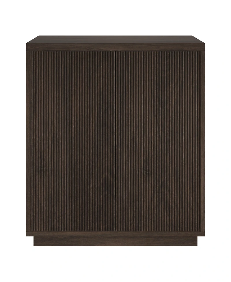 Hudson & Canal Alston 28" Wide Rectangular Accent Cabinet in Alder