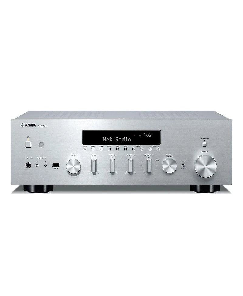 Yamaha R-N600A Stereo Network Receiver with Wi-Fi, Bluetooth, Remote and MusicCast