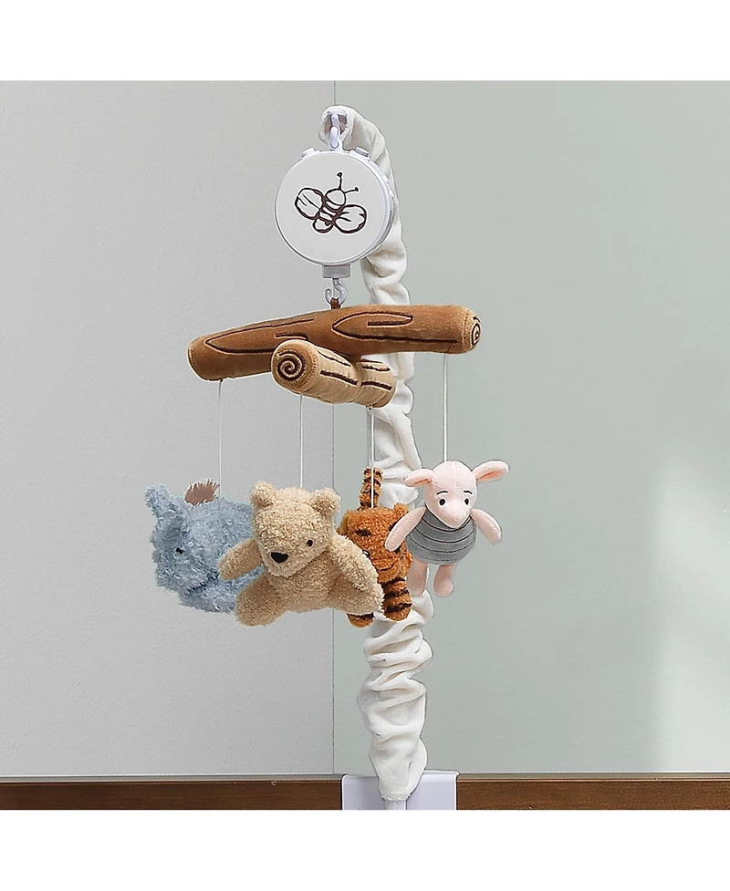 Lambs & Ivy Disney Baby Storytime Pooh Musical Baby Crib Mobile Soother Toy