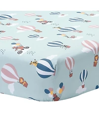Bedtime Originals Up Up & Away 3-Piece Animals/Hot Air Balloon Crib Bedding Set