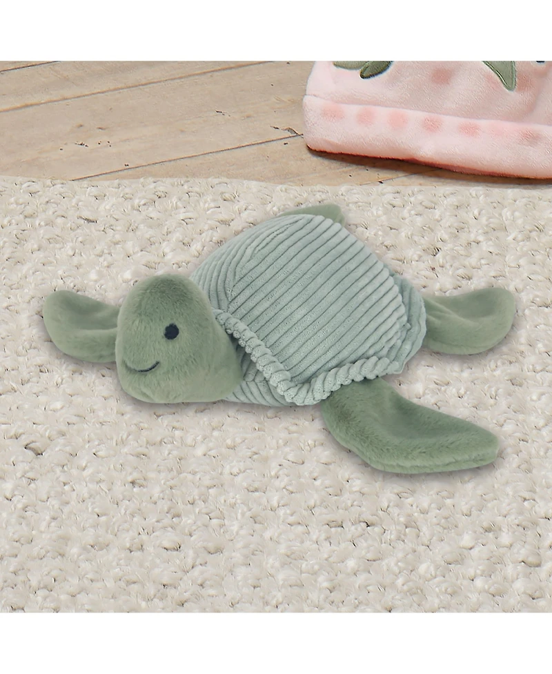 Lambs & Ivy Sea Dreams Green Turtle Plush Stuffed Animal Toy - Shelly