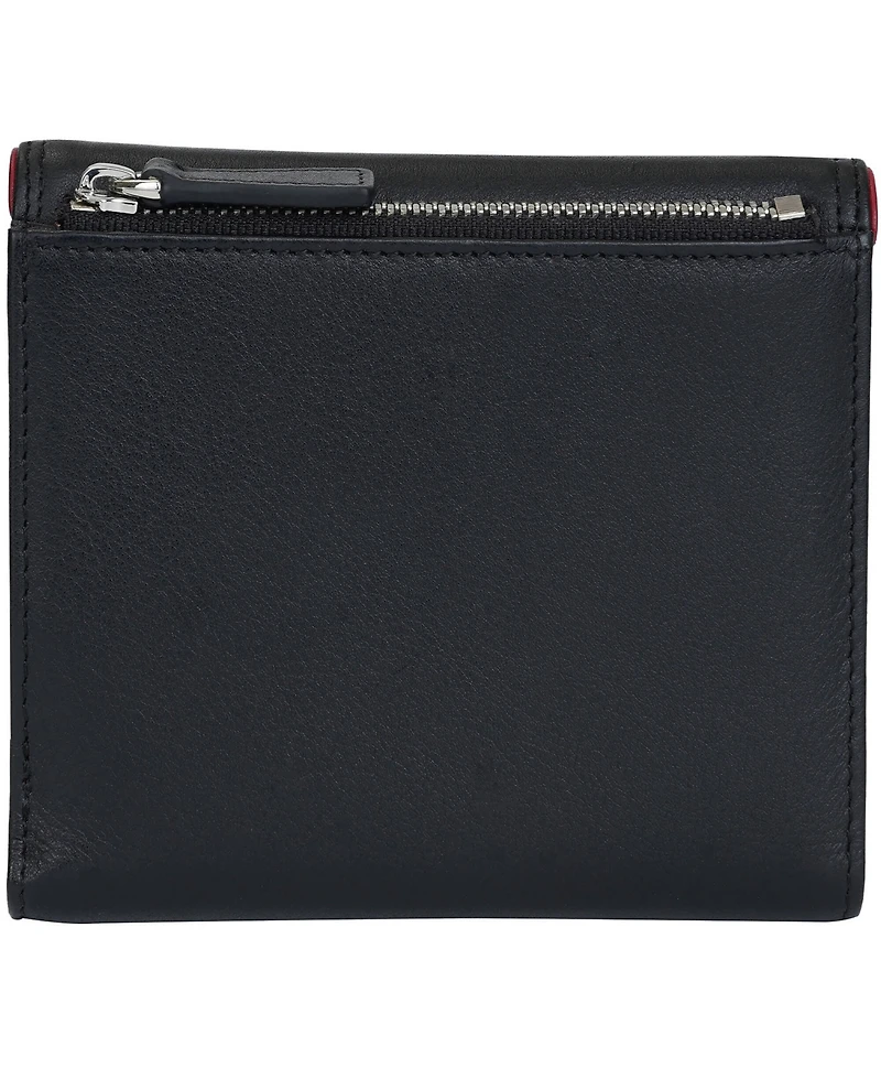 Mancini Women's Sonoma Rfid Secure Clutch Wallet