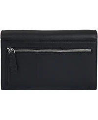 Mancini Women's Sonoma Rfid Secure Quad Fold Wallet
