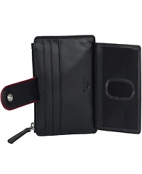 Mancini Women's Sonoma Rfid Secure Card Case Wallet
