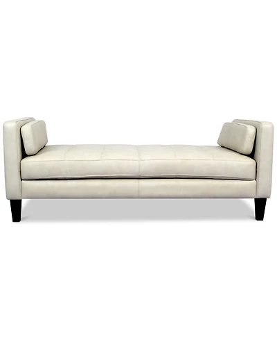 Pezley Leather Daybed, Created for Macy's