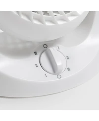 Iris Usa Woozoo Fan, 3 Speed, 6 angles, 65° Adjustable Tilt, White