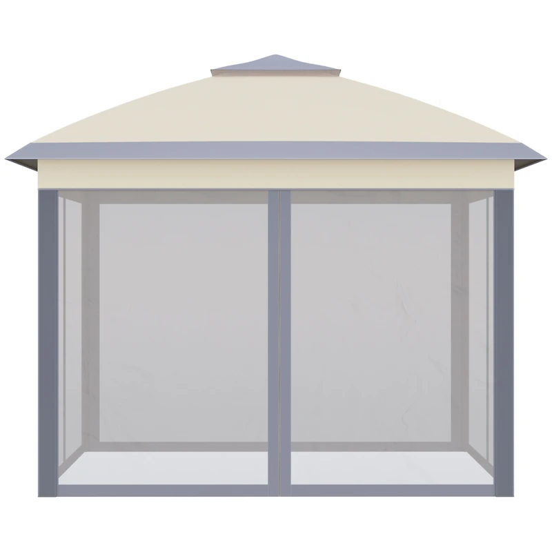 11' Canopy Tent with Netting and Carry Bag, 121 sq. ft. Shade