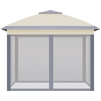 11' Canopy Tent with Netting and Carry Bag, 121 sq. ft. Shade