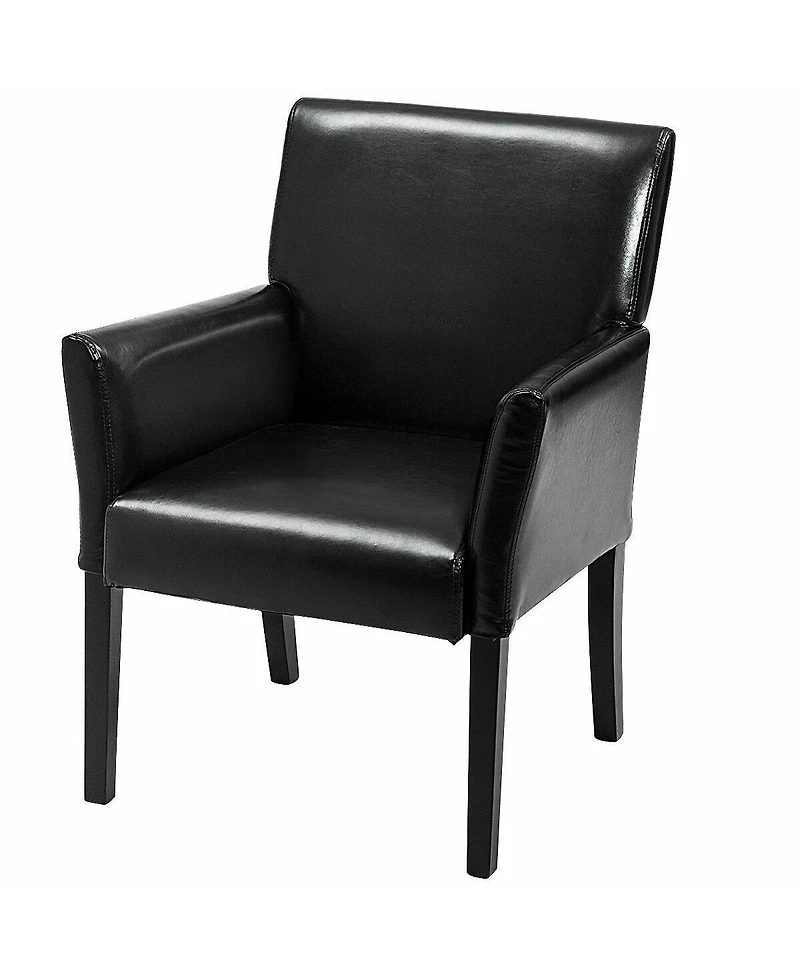 Sugift Modern Pu Leather Executive Arm Chair Sofa