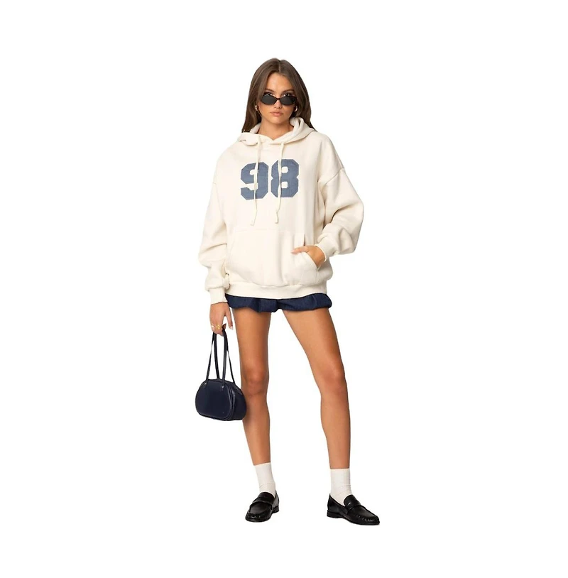Edikted Womens 98 Oversized Hoodie