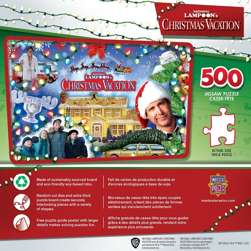 MasterPieces National Lampoon's Christmas Vacation - 500 Piece Puzzle