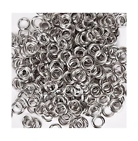 Yescom 1000 pcs Grommet Kit 3/8 inch (10mm) Size #2 Eyelets and Washers Nickel for Hand Press Tool Leather Tarp