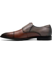 Stacy Adams Men's Raythorne Cap Toe Double Monk Strap Shoes