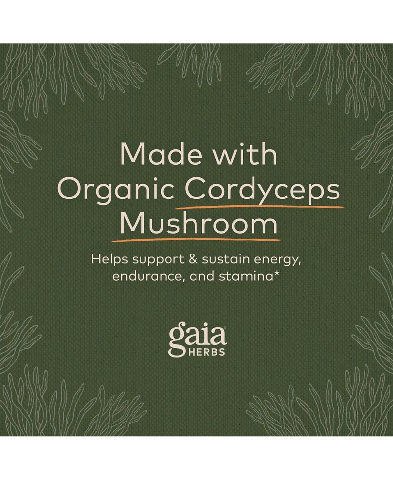 Gaia Herbs Adrenal Health Jump Start - Helps Sustain Healthy Energy and Stress Levels - With Cordyceps, Schisandra, Rhodiola, and Licorice