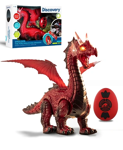Discovery #Mindblown Remote Control Smoke Breathing Dragon Toy
