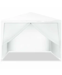 Sugift 10 x 10 Feet Outdoor Side Walls Canopy Tent with 4 Removable Sidewalls