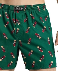 Polo Ralph Lauren Men's Bear Print Woven Boxers