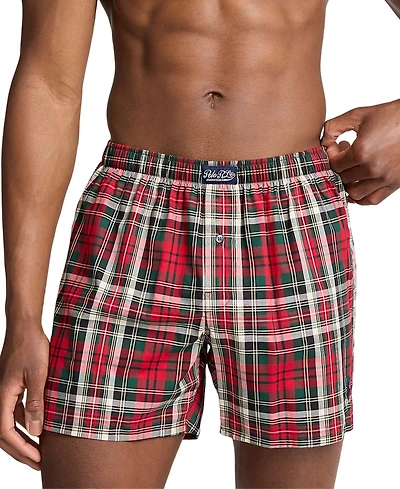 Polo Ralph Lauren Men's Plaid Woven Boxers