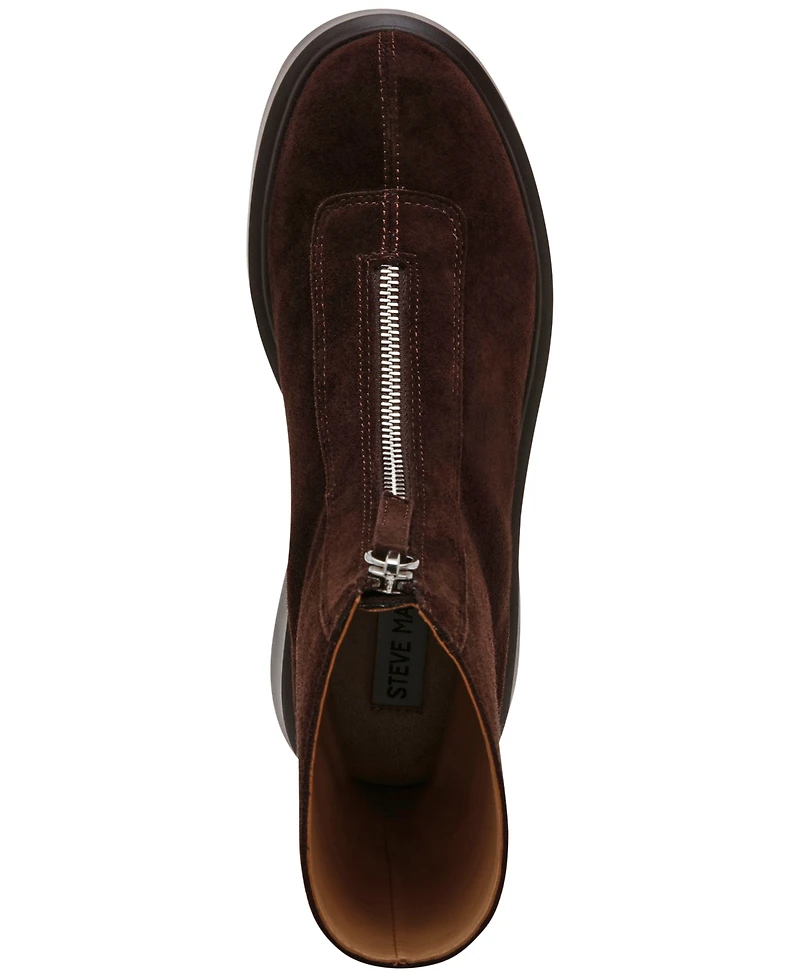 Steve Madden Women's Jones Zipper Combat Booties