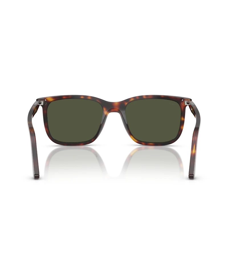 Persol Unisex Round Renzo Sunglasses, PO3357S