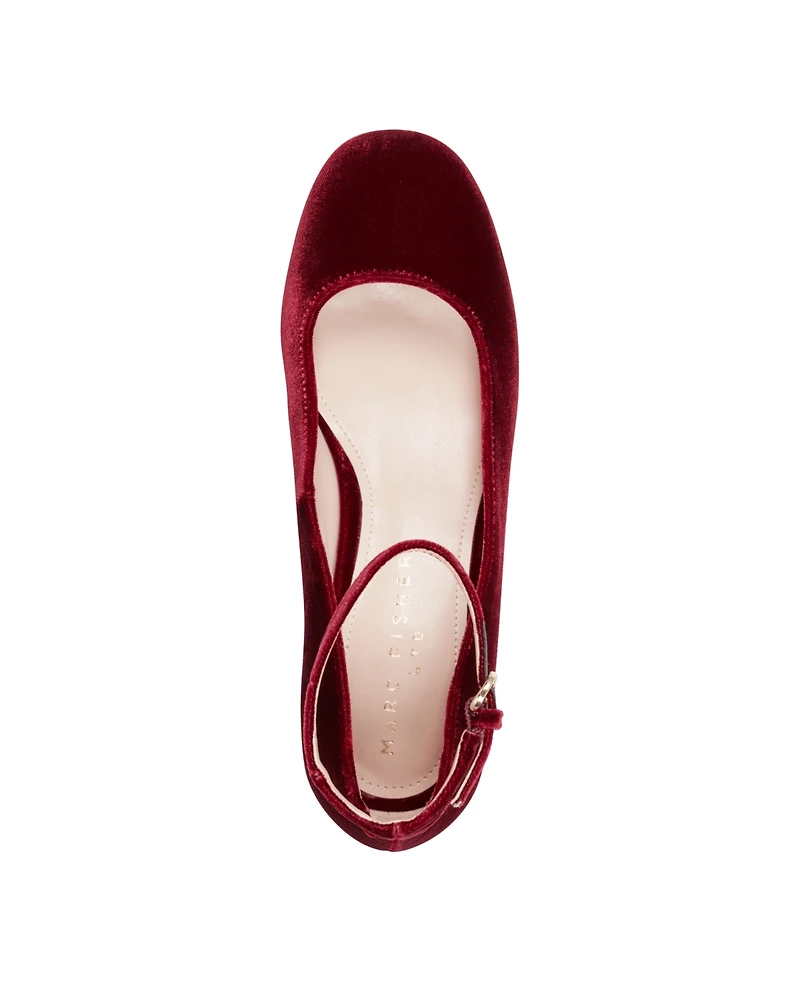 Marc Fisher Ltd Women's Parri Block Heel Mary Jane Dress Pumps