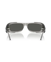 Versace Men's Rectangle Wrap Sunglasses, VE4446