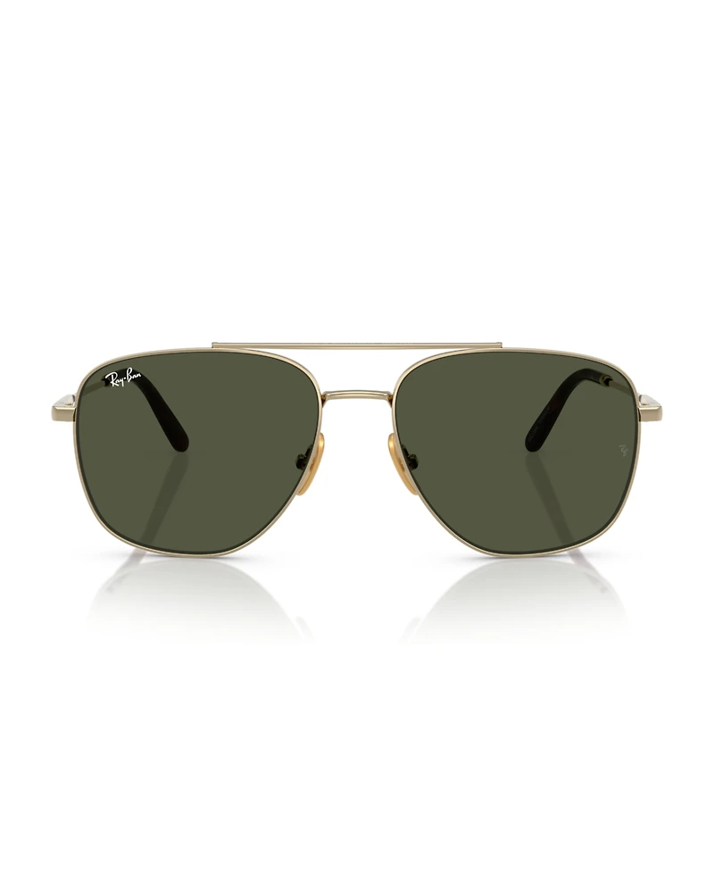 Ray-Ban Unisex Sunglasses, William Titanium RB8097