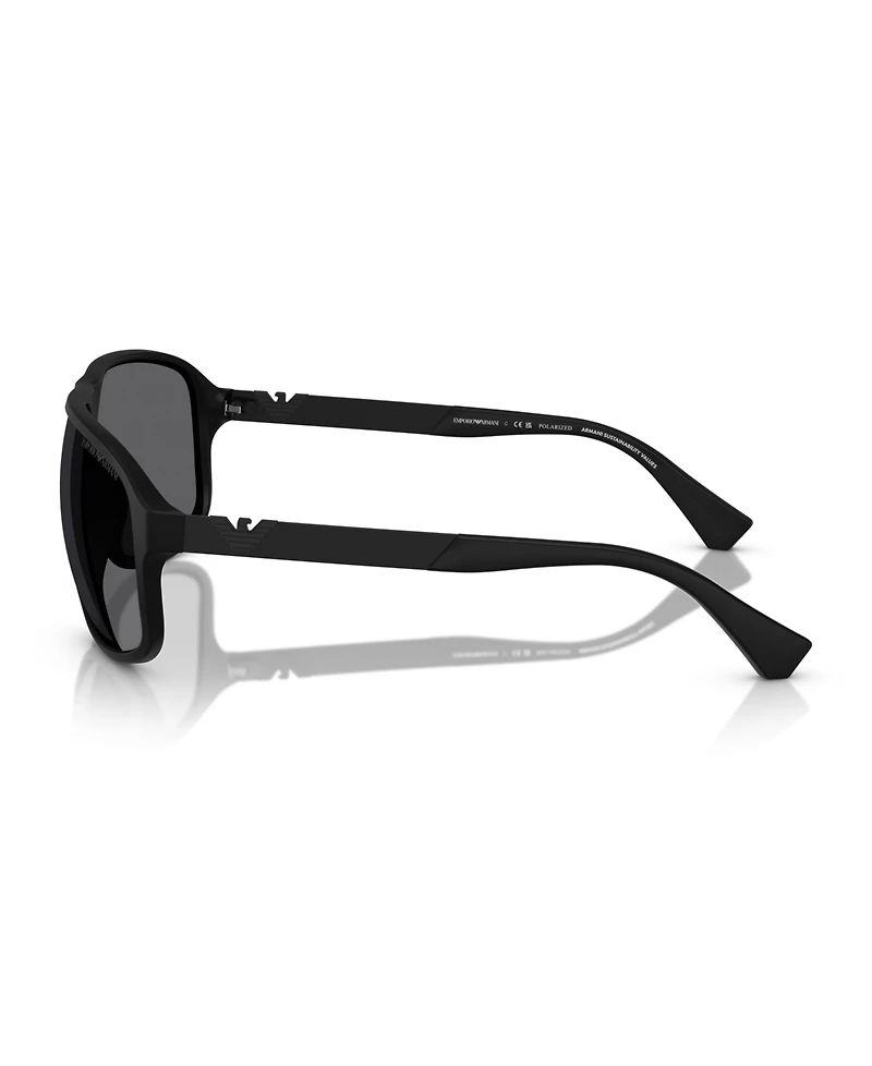 Emporio Armani Men's Polarized Sunglasses EA4029