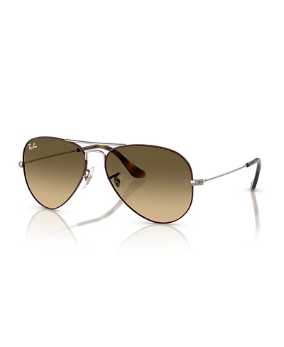 Ray-Ban Unisex Sunglasses, Aviator Large Metal RB3025