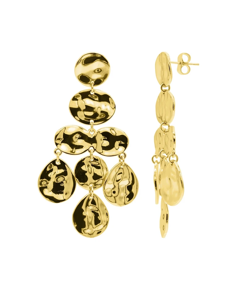 Adornia Gold Cascade Earrings
