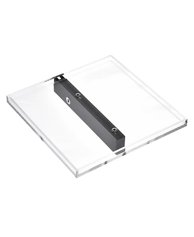 WinSpin Rectangular Serving Tray for Dual Use Prize Wheel Clear Acrylic Tradeshow Party