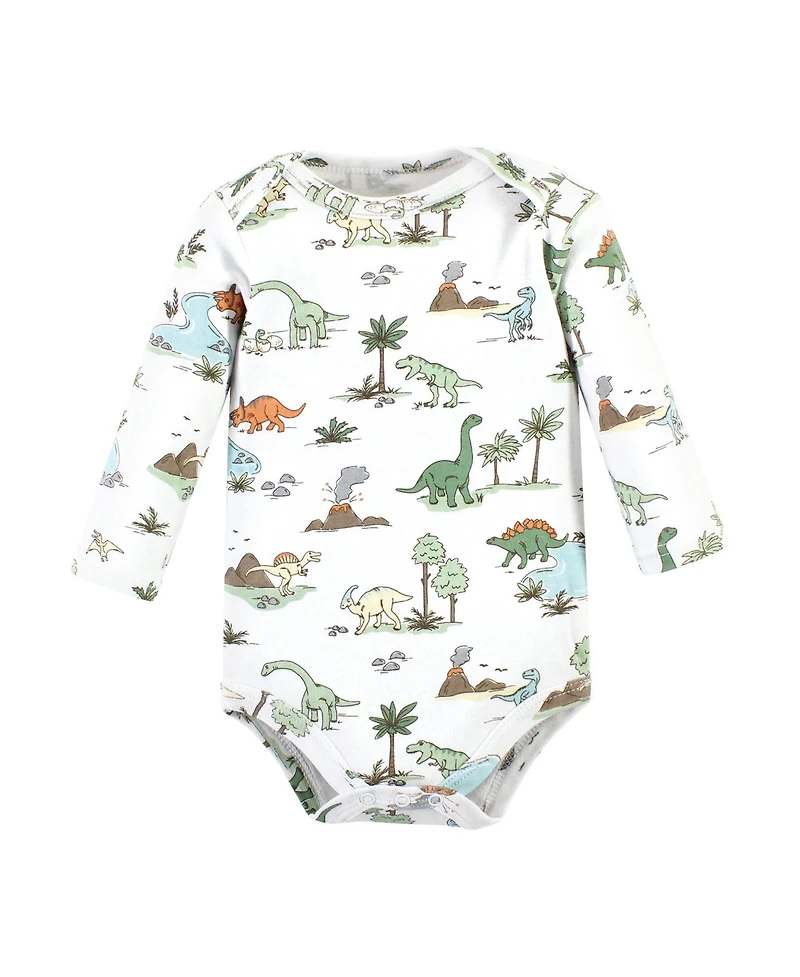 Hudson Baby Boys Unisex L and S, S Bodysuit Pant