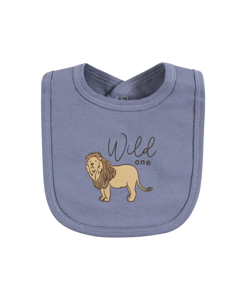 Touched by Nature Infant Boy Organic Cotton Bibs