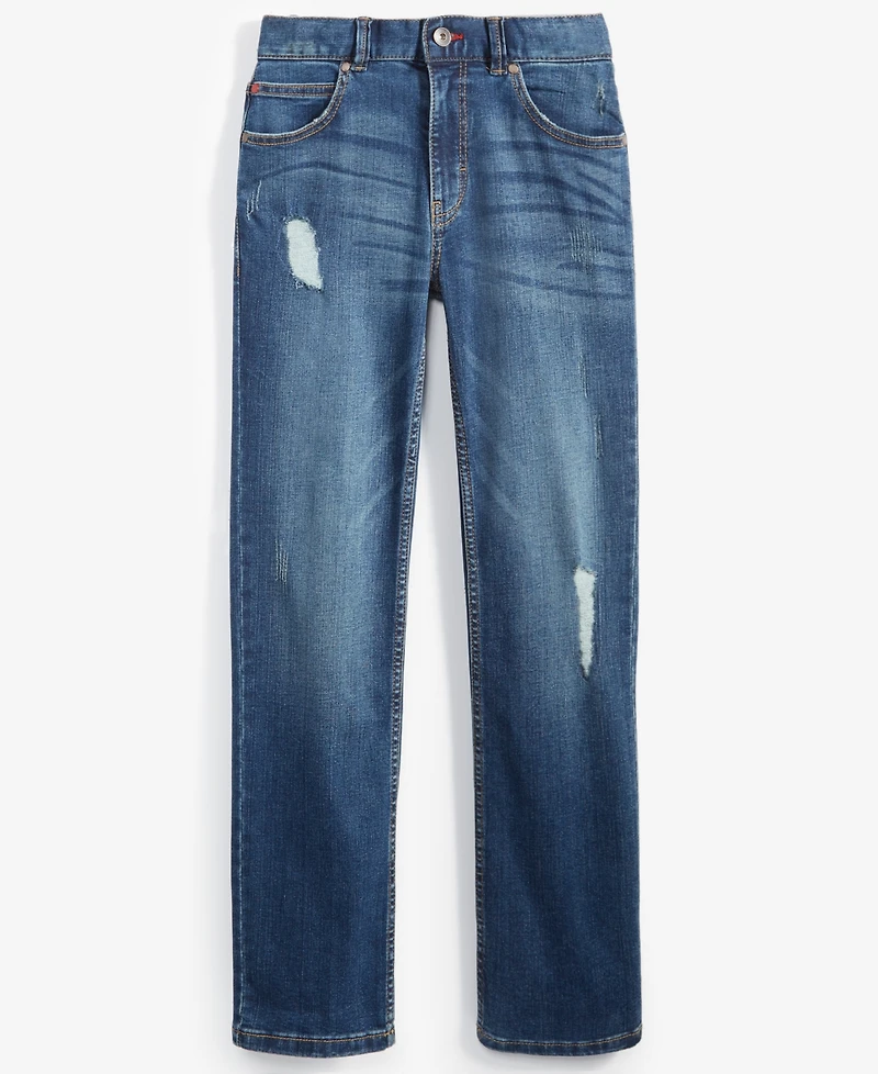 Tommy Hilfiger Big Boys Straight-Fit Niagara Stretch Jeans