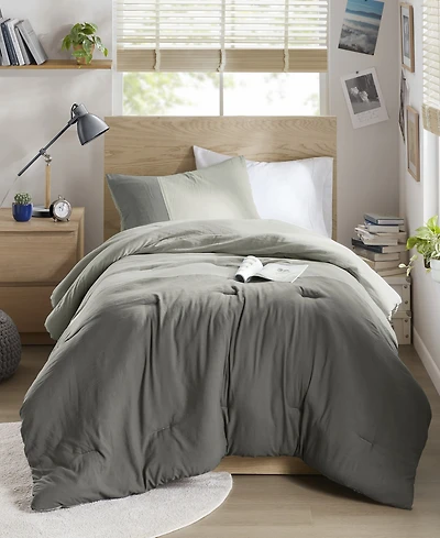 510 Design Miro Soft Washed Color Block 2-Pc. Comforter Set, Twin/Twin Xl