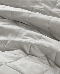 510 Design Phoebe Diamond Quilted Ruffle Edge 3-Pc. Comforter Set, Full/Queen