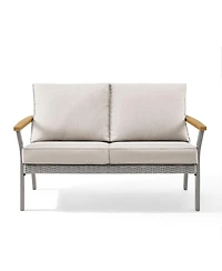 Slickblue Modern 2-Seat Loveseat Sofa – Stylish & Comfortable Upholstery