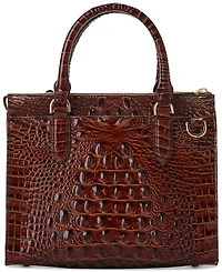 Brahmin Anywhere Convertible Melbourne Embossed Leather Satchel