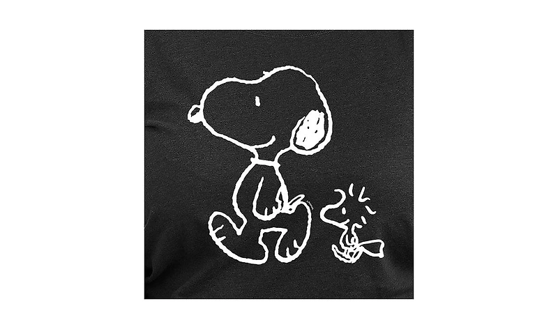 Hybrid Apparel Plus Peanuts Snoopy Graphic Pullover T-shirt