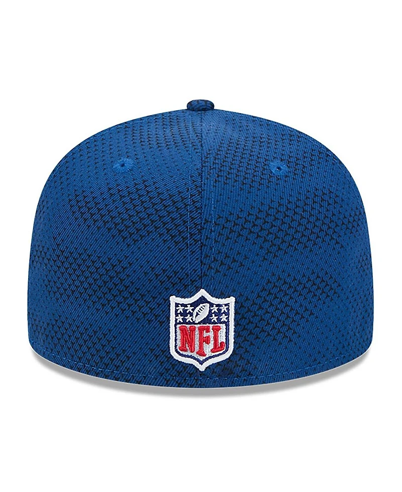New Era Men's Royal Indianapolis Colts 2024 Sideline 59FIFTY Fitted Hat