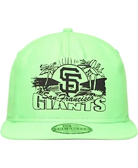 New Era Men's Green San Francisco Giants Neon Golfer Snapback Hat