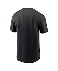 Nike Men's Black Ohio State Buckeyes Legacy Football Icon T-Shirt