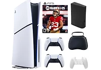 Sony PS5 - Playstation 5 Slim Disc Bundle With Accessories, Extra Controller and Madden Nfl 25 Game