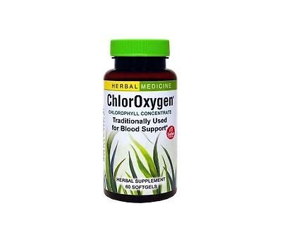 Trace Minerals Chloroxygen Chlorophyll Concentrate: 60-Count Bottle of Softgels