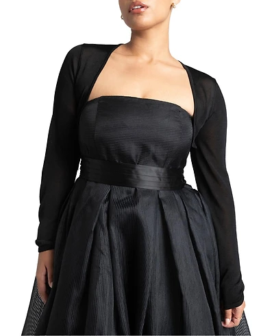 Eloquii Plus Size Fine Knit Bolero
