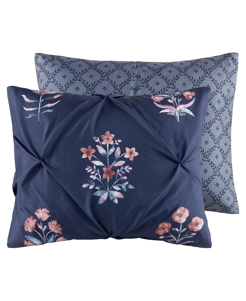 Madison Park Marfa Pintuck 3-Pc. Duvet Cover Set, Full/Queen