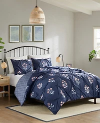 Madison Park Marfa Pintuck 3-Pc. Duvet Cover Set, King/California King