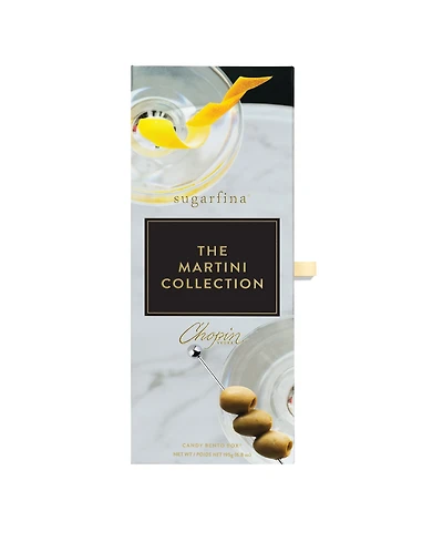 Sugarfina x Chopin Martini Collection Candy Bento Box, 3 Piece