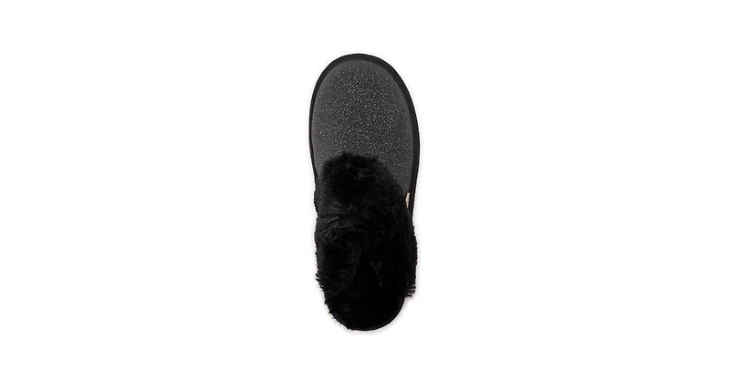 Muk Luks Women's Angled Sparkle Scuff Slipper