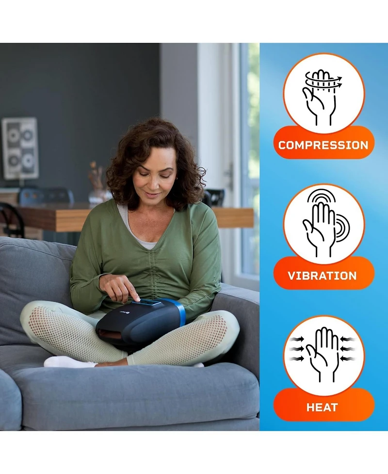 LifePro Hand Massager - for Arthritis and Carpal Tunnel Relief Hand, Wrist Fiinger with Heat Compression